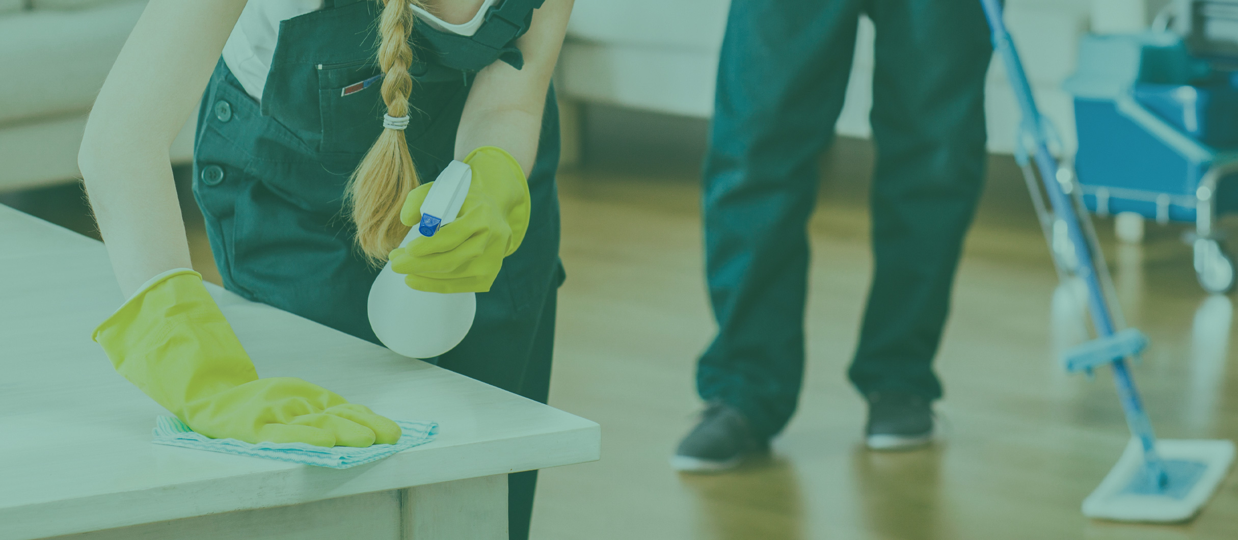 Stockbild Reinigungskräfte